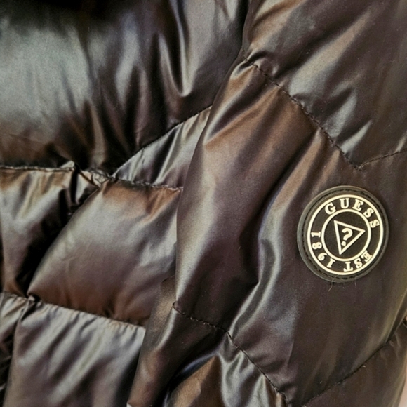 Guess Classic Down Filled Insulated Puffer Jacket - Picture 6 of 10